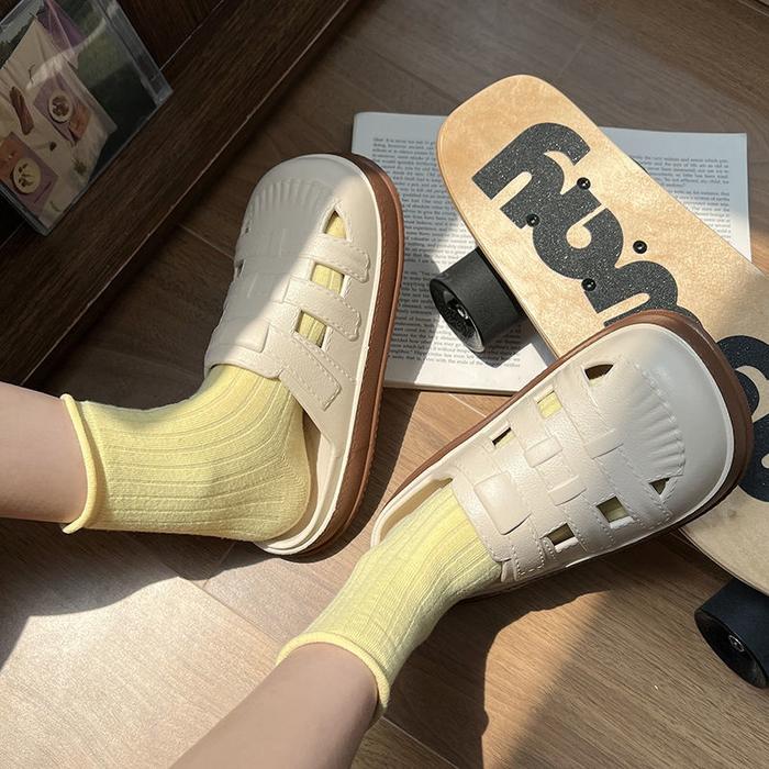 PROMO NGABISIN STOCK!!! Sandal Slip On Jelly Karet HELIA Import 999-B