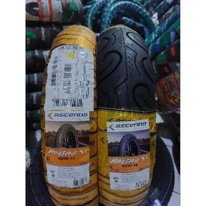 Ban tubeless ascendo regina s1 70/90 ring14, 80/90 ring 14, 90/90 ring