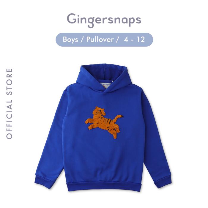 Gingersnaps Winter Thrift Shop Pullover Blue - Jaket Anak Laki (Biru)