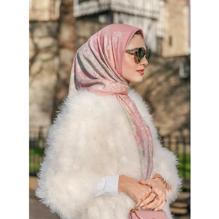 ...Hijab Buttonscarves BRITISH 2 Series Voal 110110cm