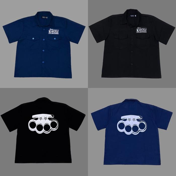 RICHARLEY BRASS KNUCKLE CROP FIT WORKSHIRT