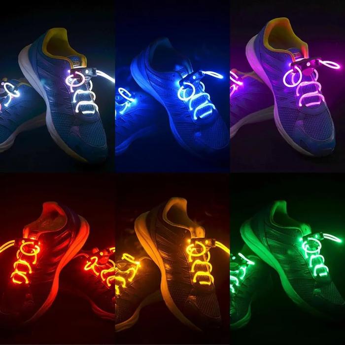 1Pcs Neon LED Light Shoe Laces Shoes Strap Glow Stick Luminous