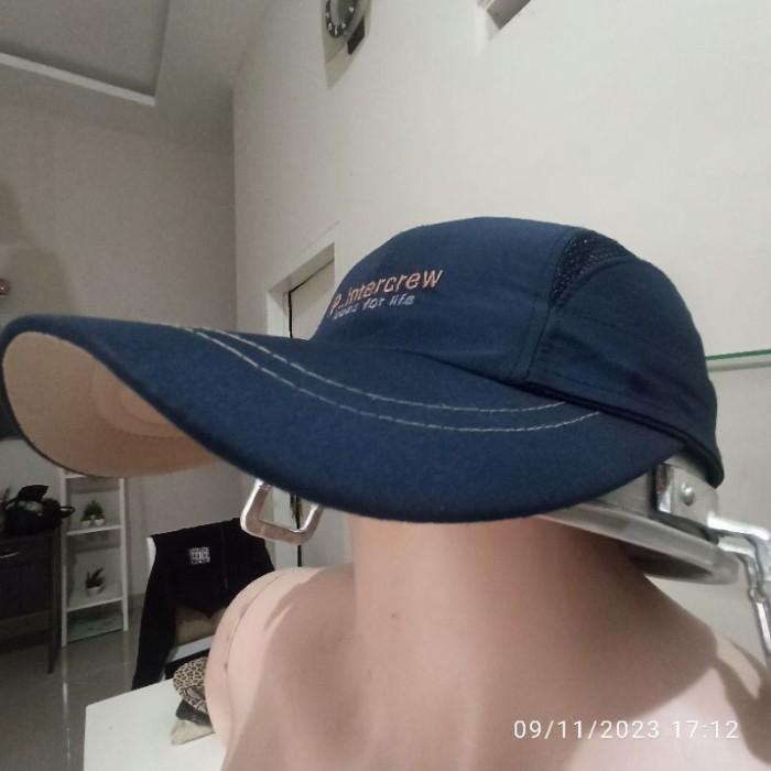 Topi INTER CREW second brand original stelan klip