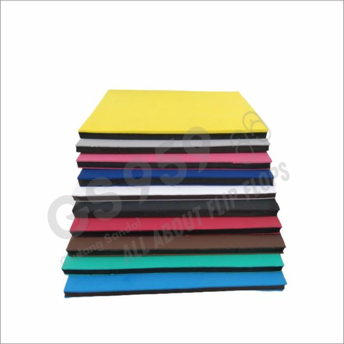 Bahan Spon Eva Lapisan Tengah Tebal 10mm I Bahan Sandal jepit