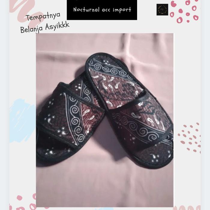 Sandal Hotel Rumah Villa Slop Batik Nyaman Pria Wanita Bisa