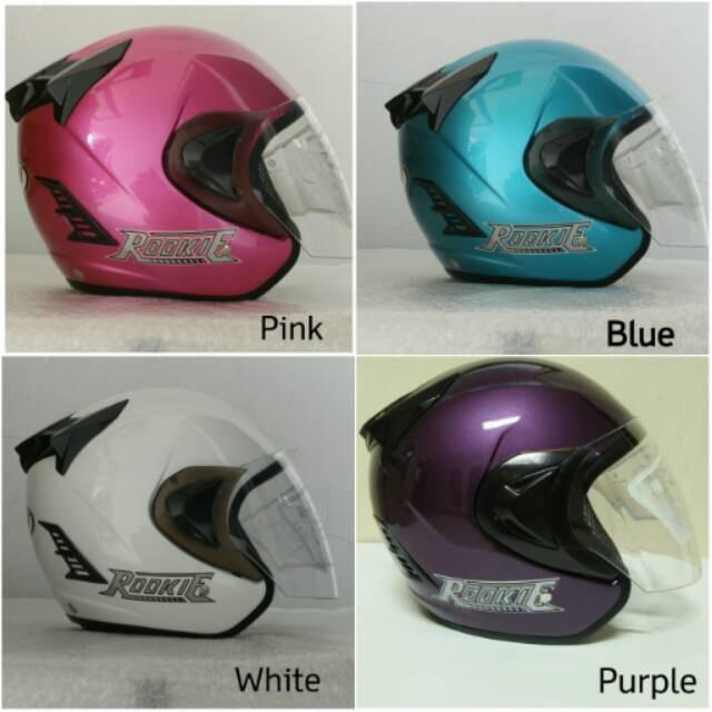 Helm Wanita Lucu Rookie Basic Original