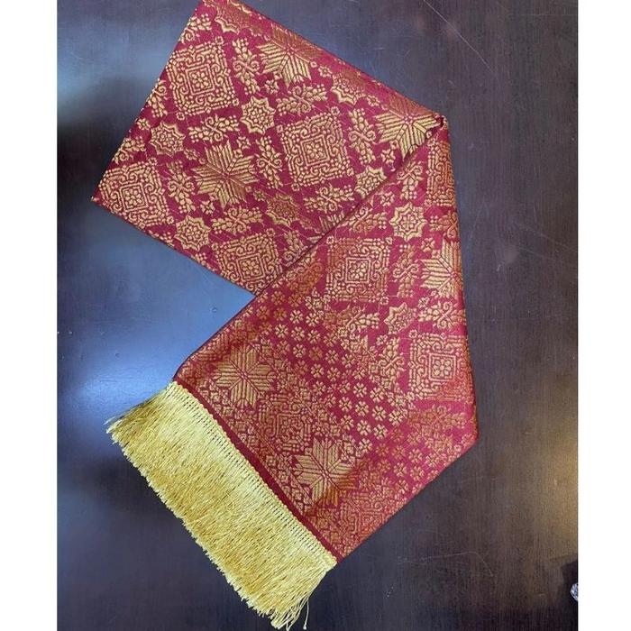 Selendang Songket Palembang - Songket Palembang - Scraf Songket