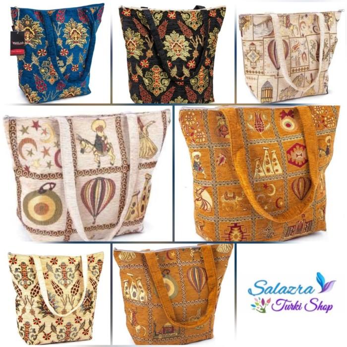 Tas Kilim Turki | Totebag Turki | Tote bag tali tebal