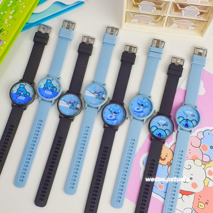 Jam tangan anak Bt21 wanita perempuan karakter Koya | Jam Tangan