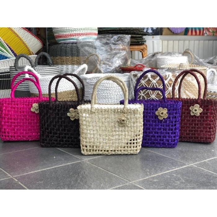 tas anyaman rara/tas anyaman mendong/tas anyaman plastik /tas anyaman