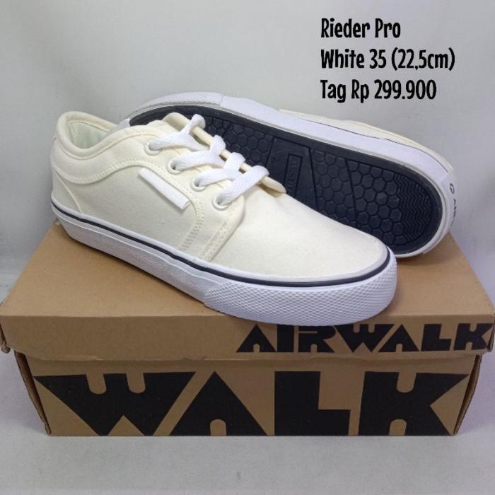 Produk (Size 35) RIEDER PRO SEPATU PUTIH AIRWALK ANAK Barang