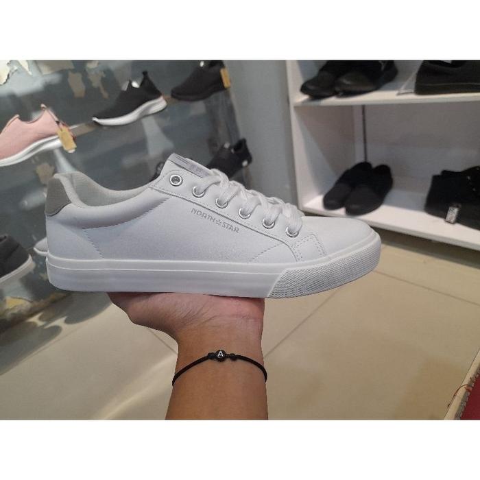 Produk North Star Sneaker Wanita Putih Sepatu Putih Tali Barang