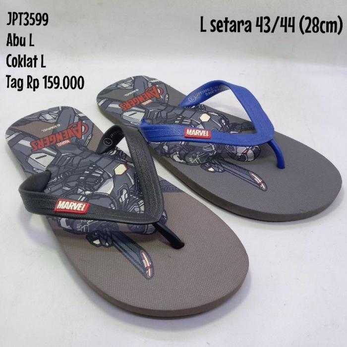 Produk SENDAL JEPIT PRIA NEVADA, LEV, MARVEL AVENGERS Barang