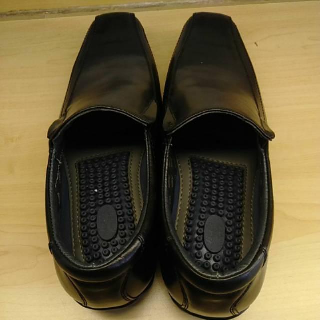 Produk Pantofel BATA Comfit Original Pria Warna Hitam Tanpa Tali Bahan