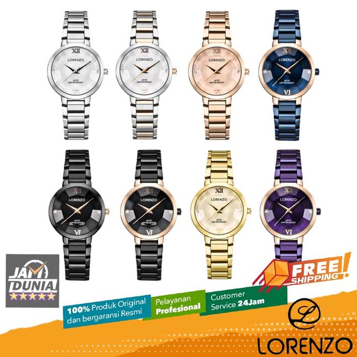 JAM LORENZO 1059/7059LS LORENZO 1059 7059LS JAM WANITA JAM MURAH LA ST
