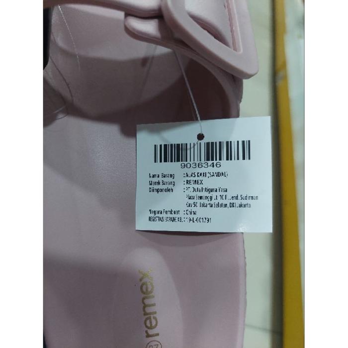 Produk Sandal FlipFlop Ringan Empuk Remex DIY Barang Berkualitas