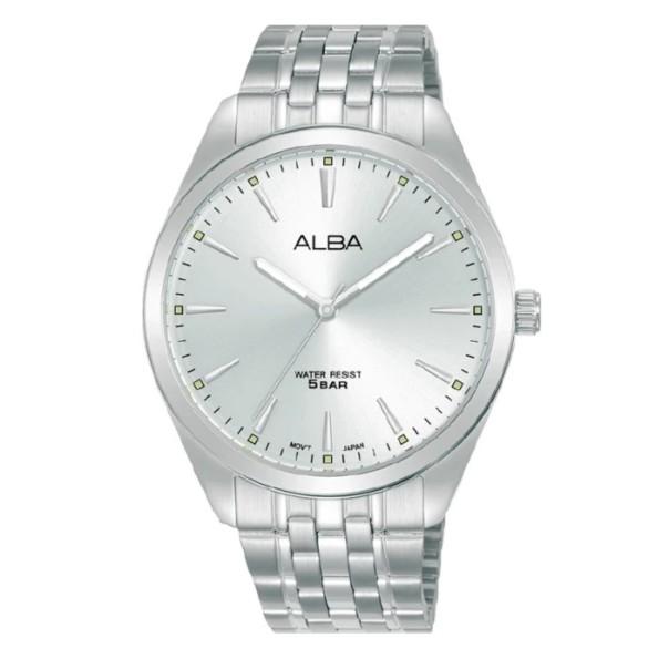 Jam Tangan Pria ALBA Japan Quartz ARX107X1 ARX107 Silver Original