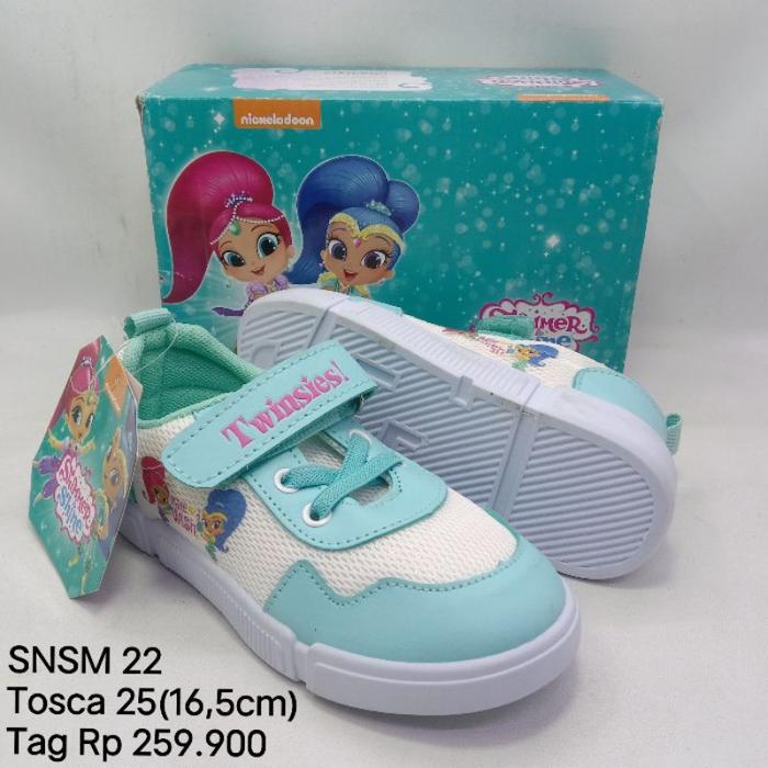Produk (Size 24,25) SNSM 22 SEPATU ANAK SHIMMER SHINE Barang