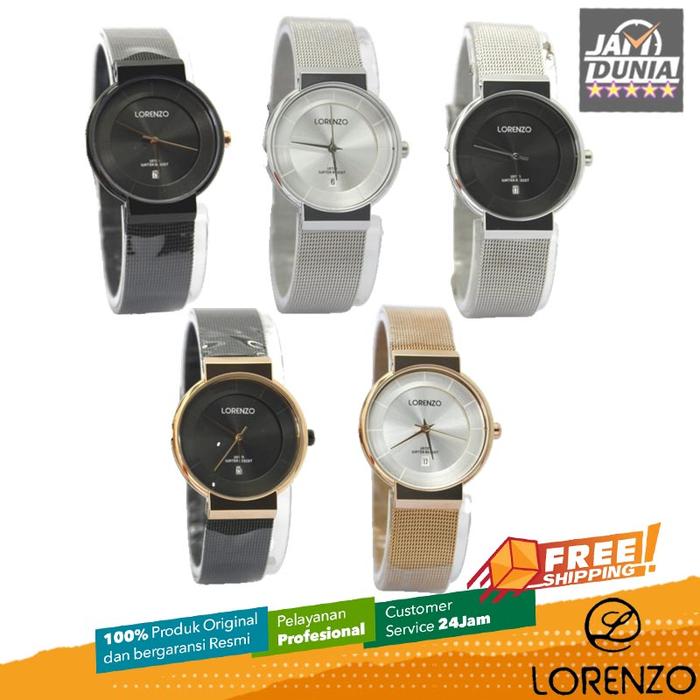 JAM LORENZO 1040LG LORENZO 1040 LG JAM WANITA JAM MURAH LA ST