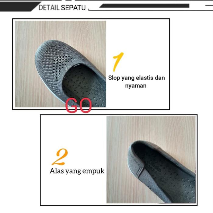 Produk sogo NEW ERA LB 10054 Sepatu Slip On Wanita Karet TERBARU