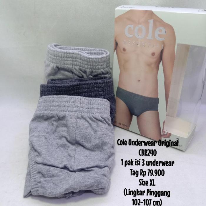 Produk UNDERWEAR CELANA DALAM PRIA COLE ORIGINAL Barang Berkualitas
