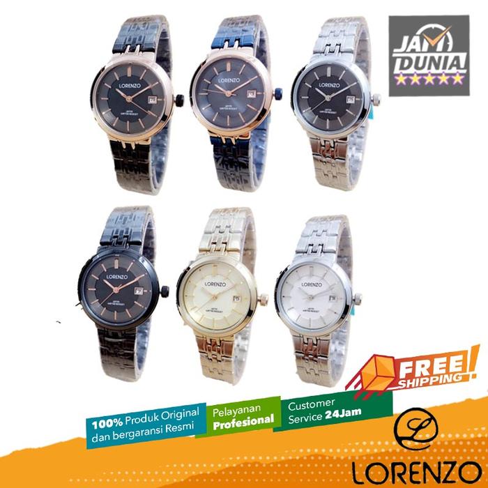 JAM LORENZO 1071LB LORENZO 1071 LB JAM WANITA JAM MURAH LA ST