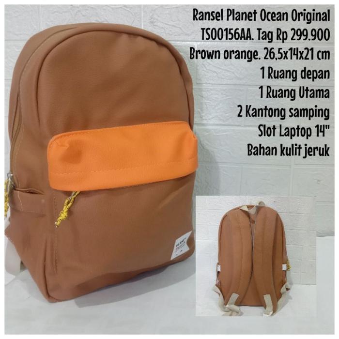 Produk RANSEL PLANET OCEAN, MILK TEDDY, BLUE CROSS ORIGINAL Barang