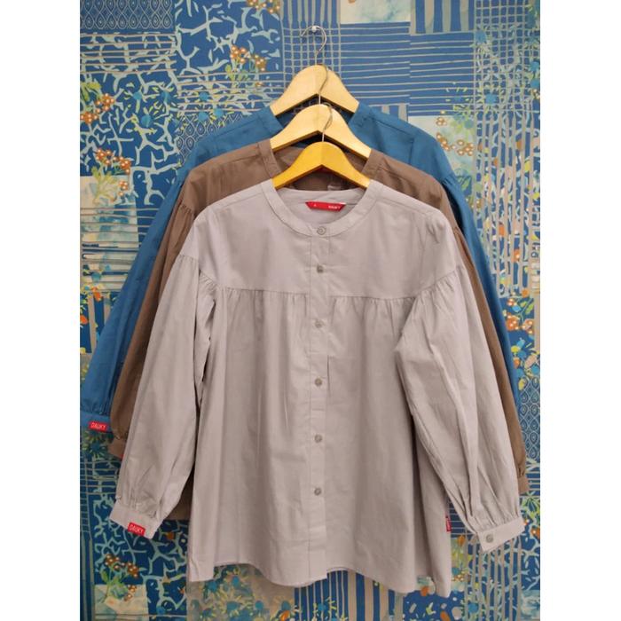 M Tunic Katun Ruffles Dauky Tunik Dauky