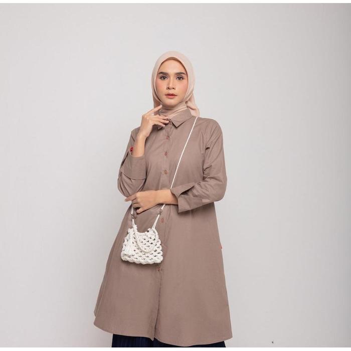 L Tunik Fold Coff Dauky Tunik Dauky
