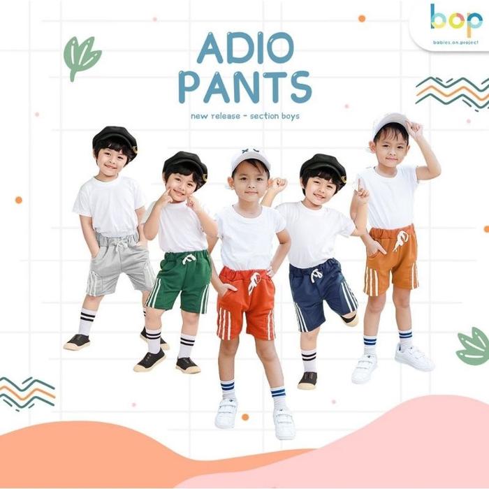 Celana Pendek Anak Laki-laki Adio Pants By Jump. Inc 1-8 Tahun