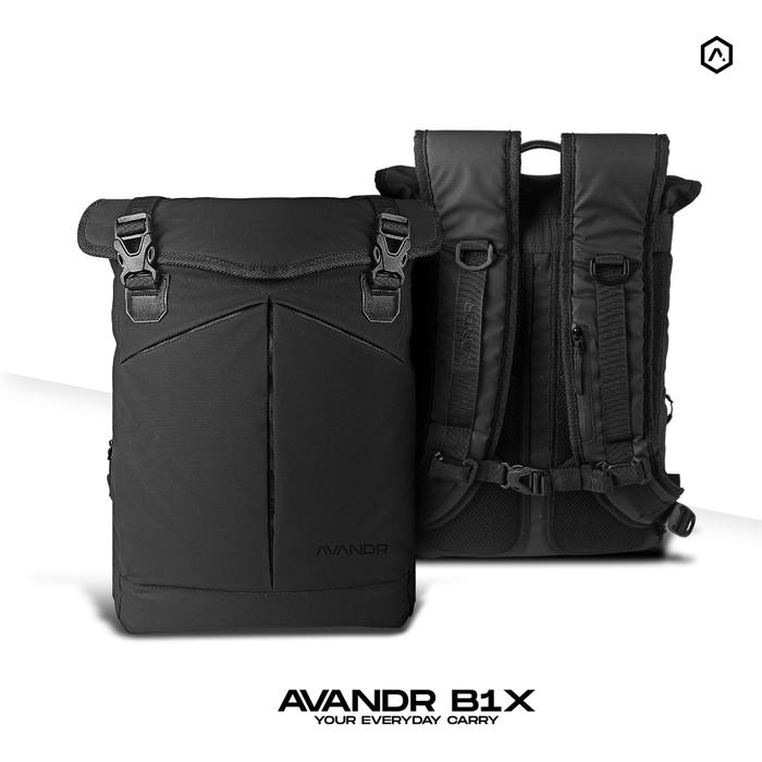 AVANDR B1X Backpack Pria Waterproof Tas Laptop Ransel Pria Multi Pocke