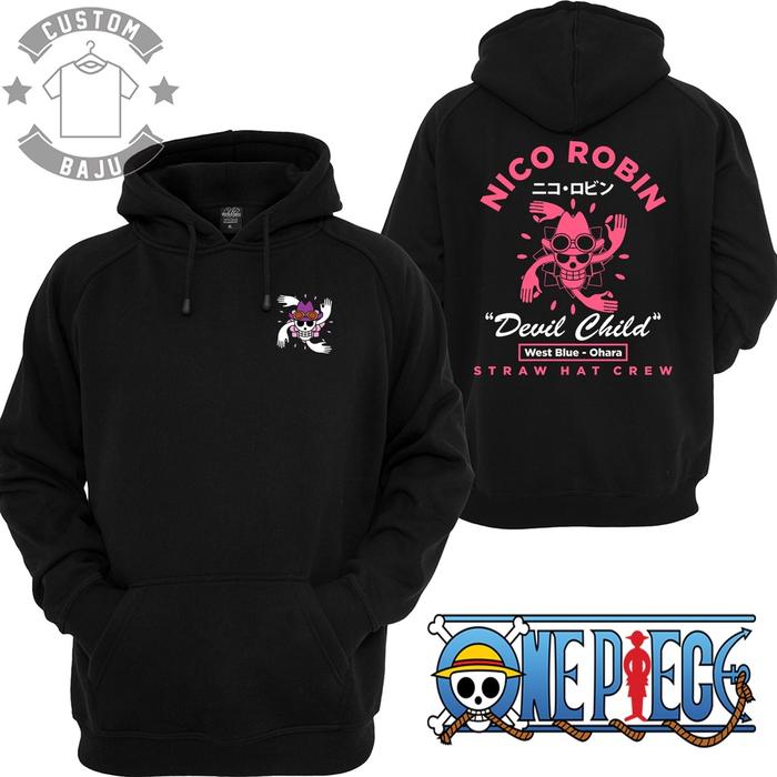 Sweater Hoodie Nico Robin Devil Child Anime One Piece