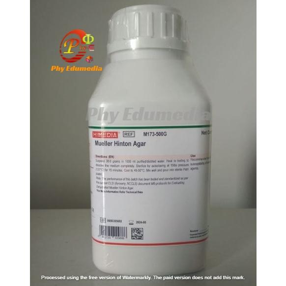 Mueller Hinton Agar Himedia / MHA Ecer Per Gram (Min 5 Gram)
