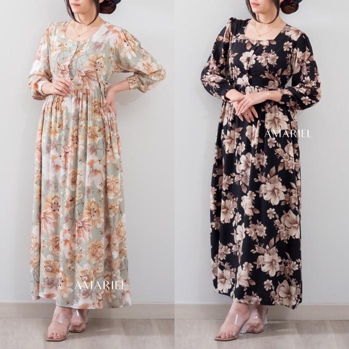 Amariel Tulsa Dress Daster Nyaman Bumil Busui Friendly
