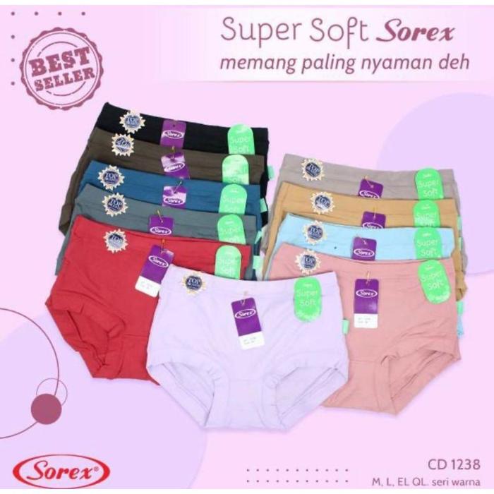 Celana Dalam Sorex 1238 | Cd sorex 1238 | Celana Dalam Wanita Sorex |
