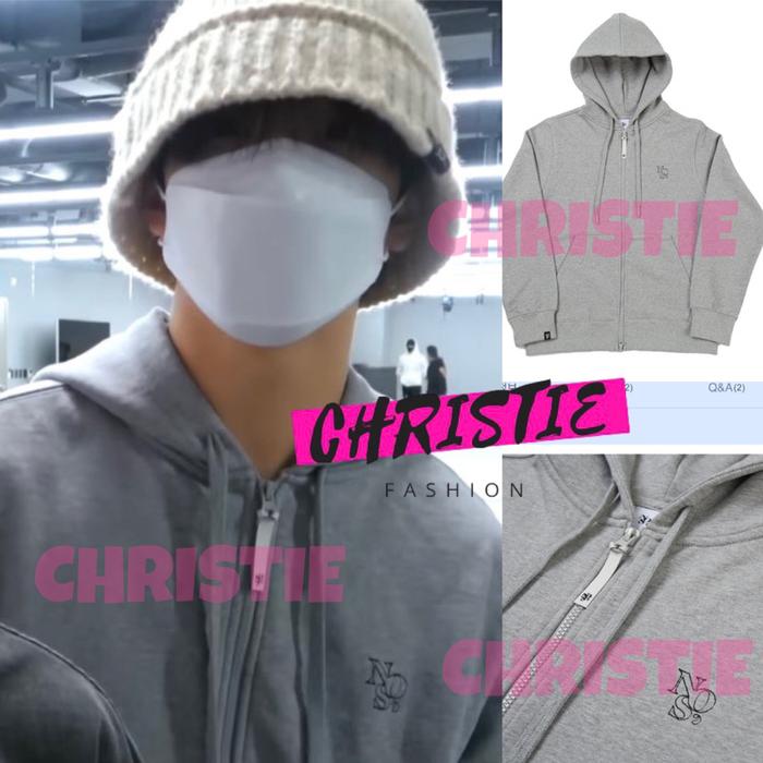 HOODIE ZIPPER N0S2 JISUNG NCT / SWEATER JAKET KPOP KOREA NCT DREAM U