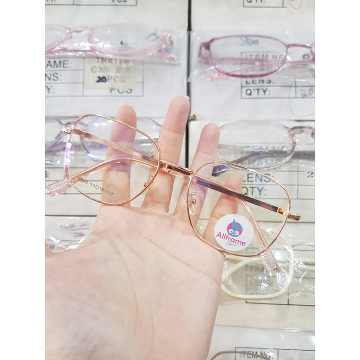 Kacamata Kotak Besi 6826 Anti Radiasi Blueray Photocromic Bluechromic