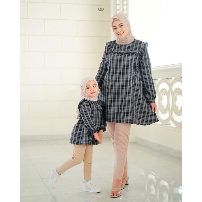 Wimi.id Kimora Couple Set - Black | Baju Couple