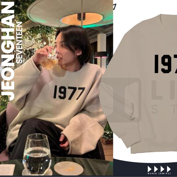 Sweatshirt Jeonghan seventeen 1977