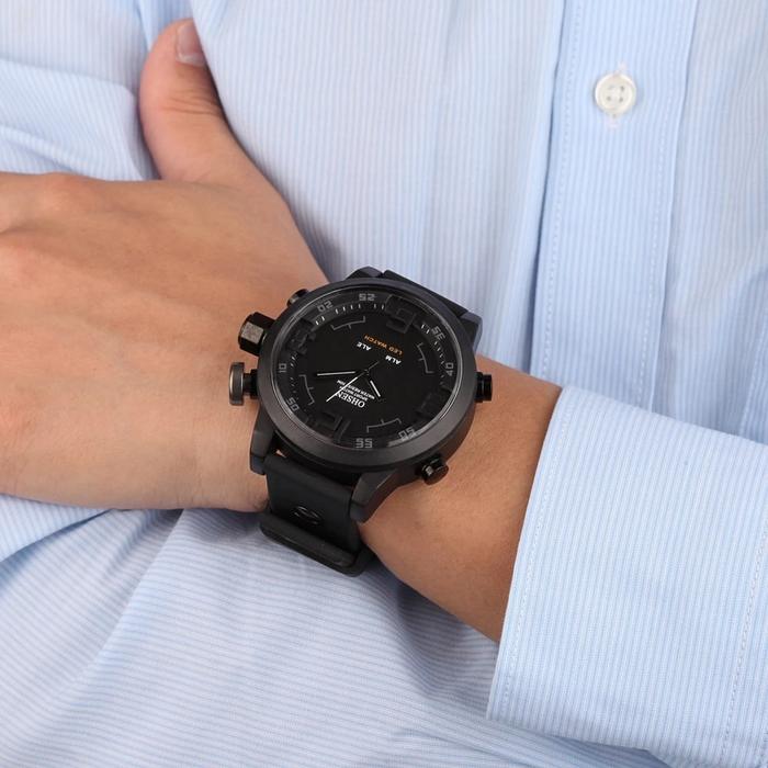 OHSEN Jam Tangan Olahraga Luar Ruangan Fashion Jam Tangan Pria