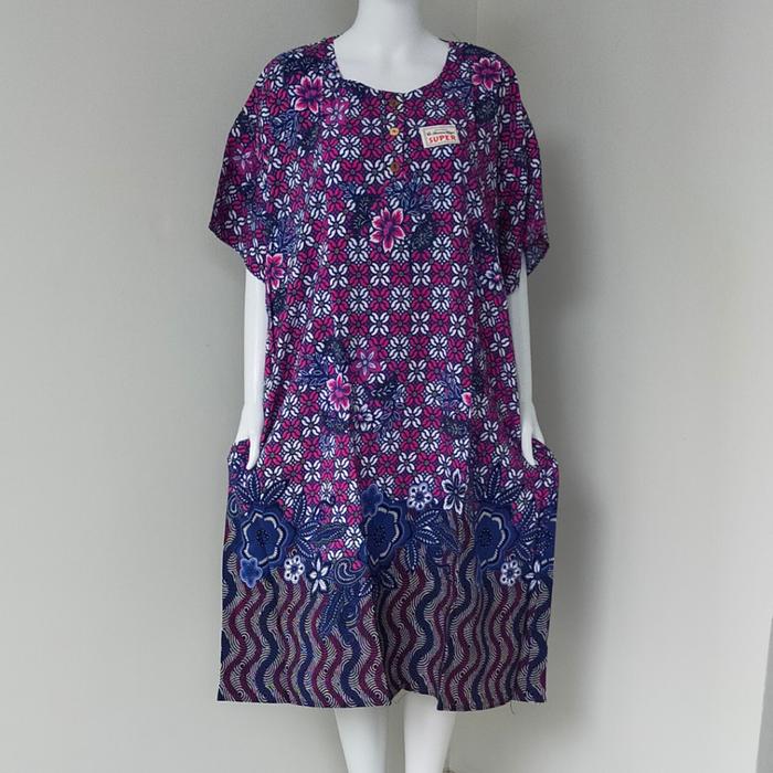 JUN || DASTER KENCANA UNGU LABEL PUTIH LD 142CM/ KUP L5