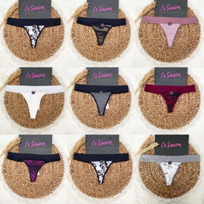 La Senza Thong G String Cotton XS S M 11125658