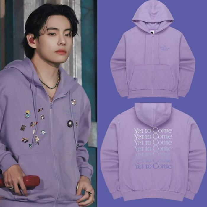 ( READY STOK ) JAKET HOODIE Korean yet to come IN BUSAN TULISAN
