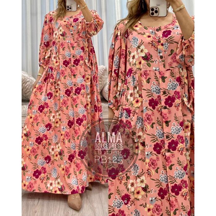 Daster Arab Dolce ALMA Midi Dress By Dolce Dress