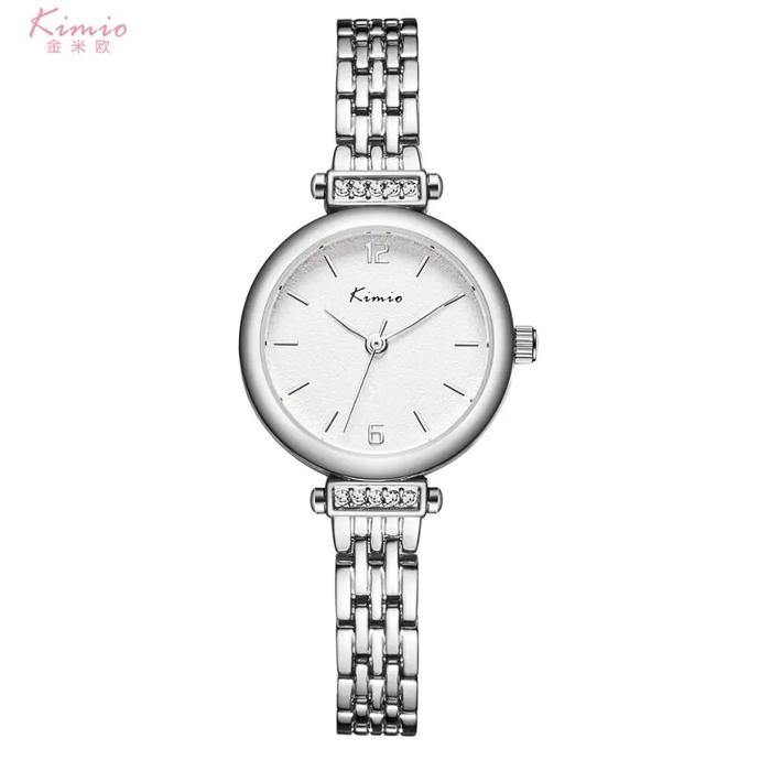 Kimio K6358 Paduan Jam Tangan Gelang Jam Kuarsa Jam Tangan Wanita
