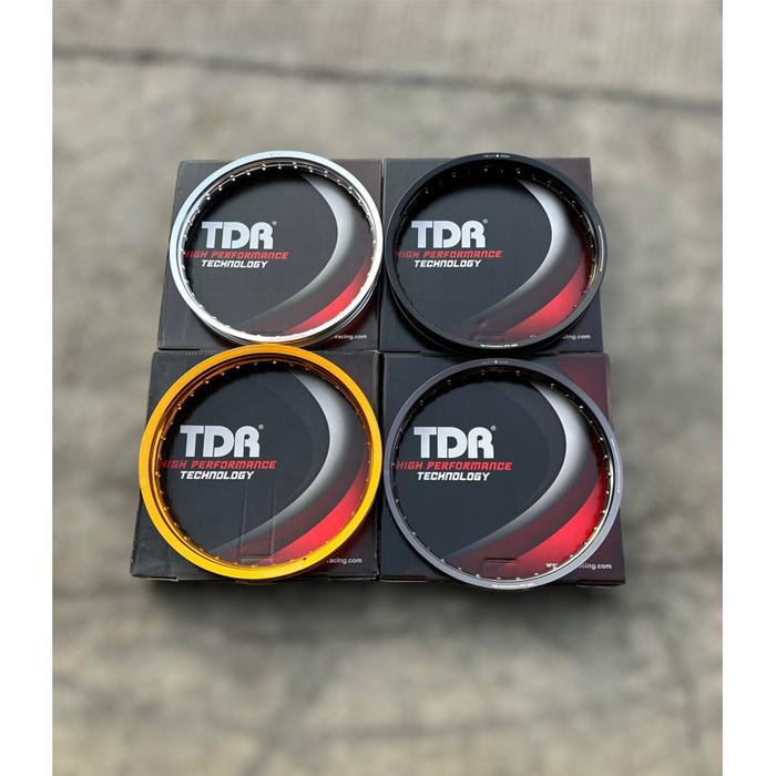 Velg Tdr Hitam 140 160 185 Ring 17 Kuning Gold Silver Grey Titanium