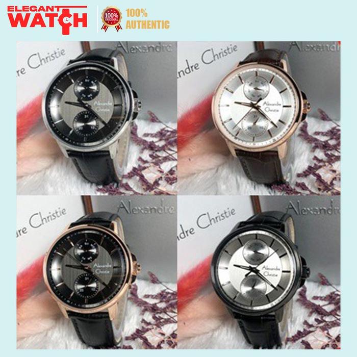 Jam Tangan Pria Alexandre Christie Ac 6576 / Ac6576 Original Garansi