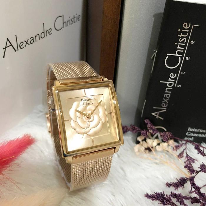 Jam Tangan Wanita Alexandre Christie Ac 2848 / Ac2848 Original Garansi