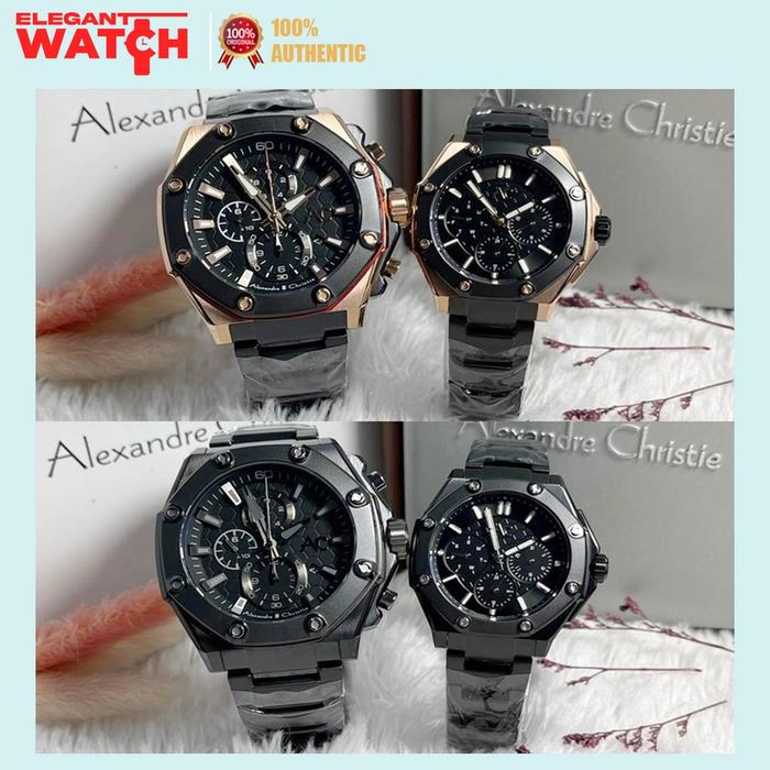 Jam Tangan Alexandre Christie Couple Ac 9601 / Ac9601 Original Garansi