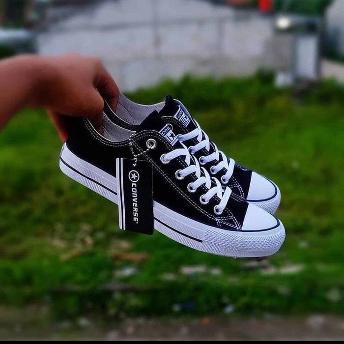 Sepatu Convers Sepatu Sekolah - Sepatu Sneakers Convers Allstar Black